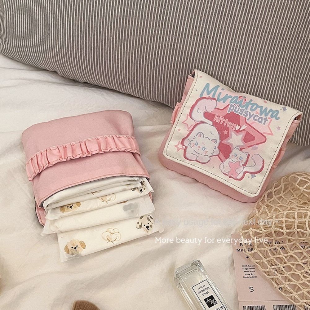 Cable Organizer Bag - Aufbewahrungstasche für Datenkabel, Damenbinden, Kosmetik und