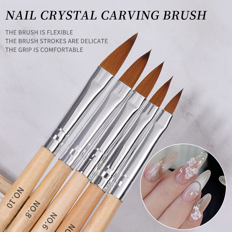 Tech Accessories Products - Nail Art Acryl Kolinsky Pinsel –