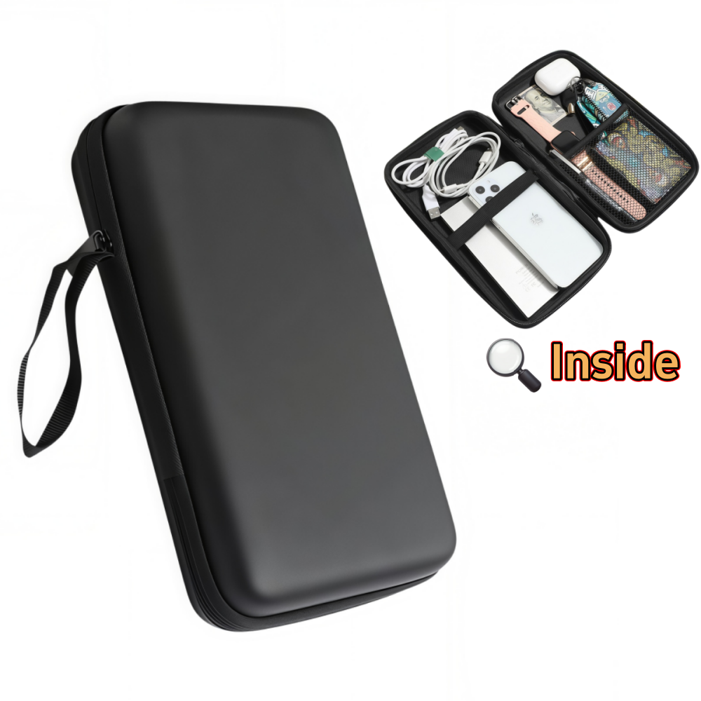 Cable Organizer Bag - Kabelsortierbox für Kopfhörer, extra groß, mit