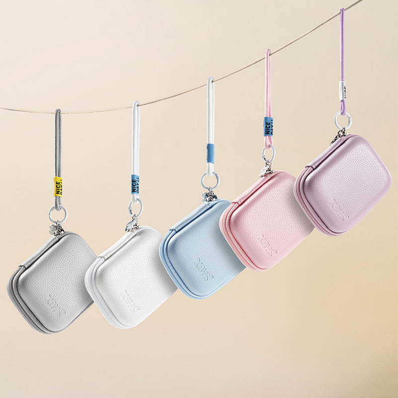 Cable Organizer Bag - Aufbewahrungstasche Hartschalen-Organizer für Kopfhörer Laptop-Ladegerät Festplatte