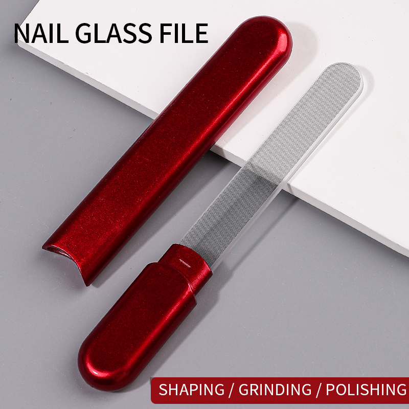 Tech Accessories Products - Professioneller Glasnagelfeilenpuffer Nano – Zubehör Stylist