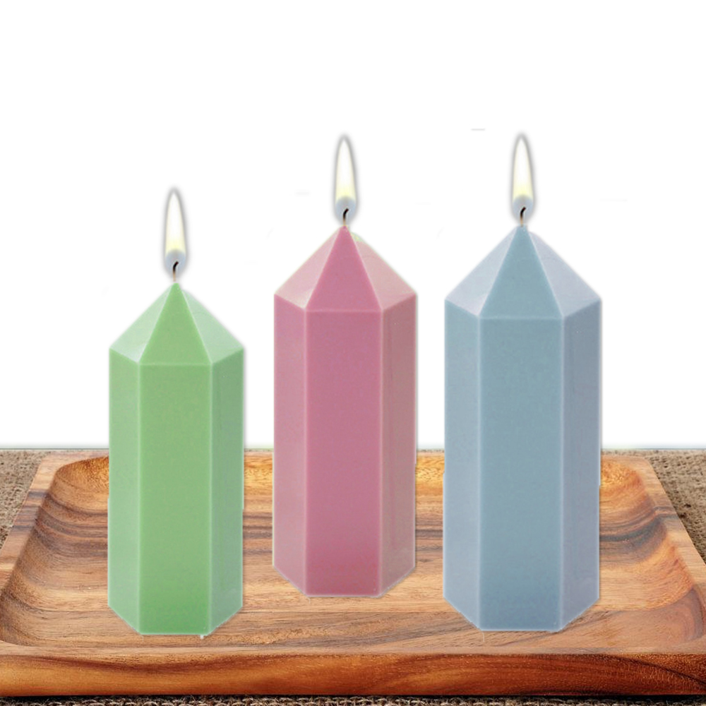 3d sechseckige Säule Kerzen fo – Unique Tech Accessories Bewertung und Preis