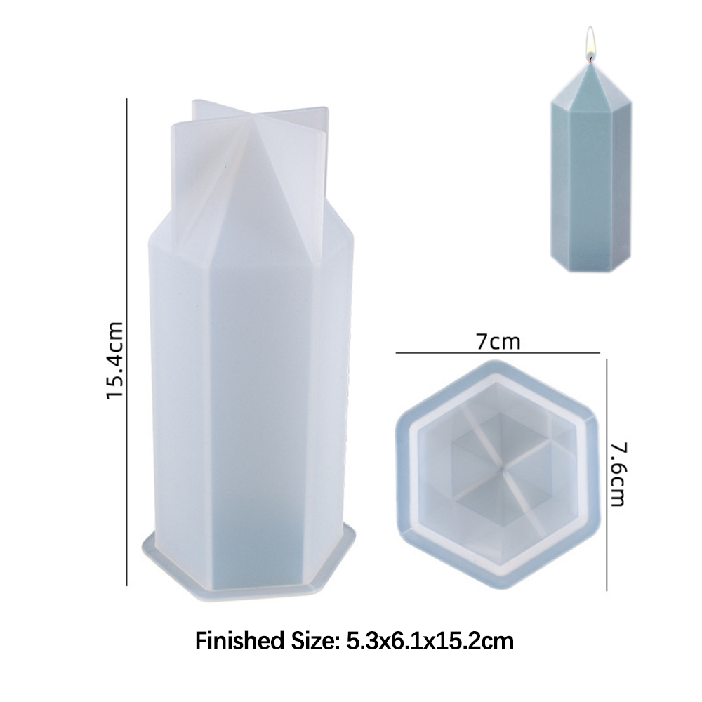 3d sechseckige Säule Kerzen fo – Unique Tech Accessories Bewertung und Preis