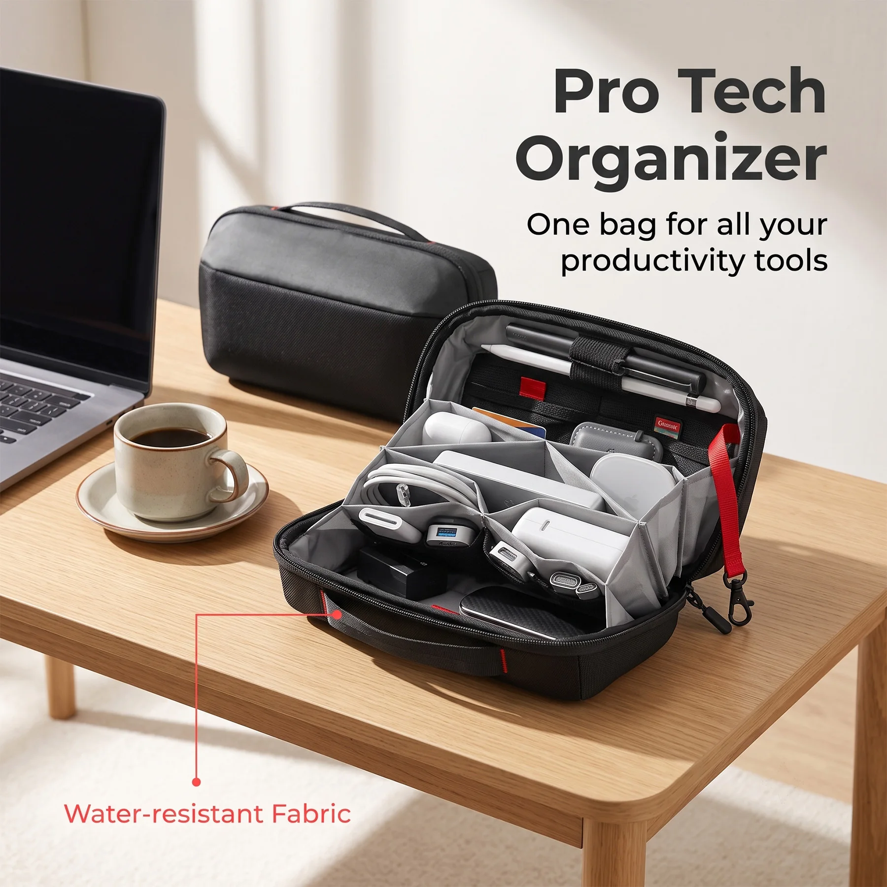 Reise-Technik-Organizer-Tasche – Tech Accessories Travel Organizer Pouch Bewertung und Preis
