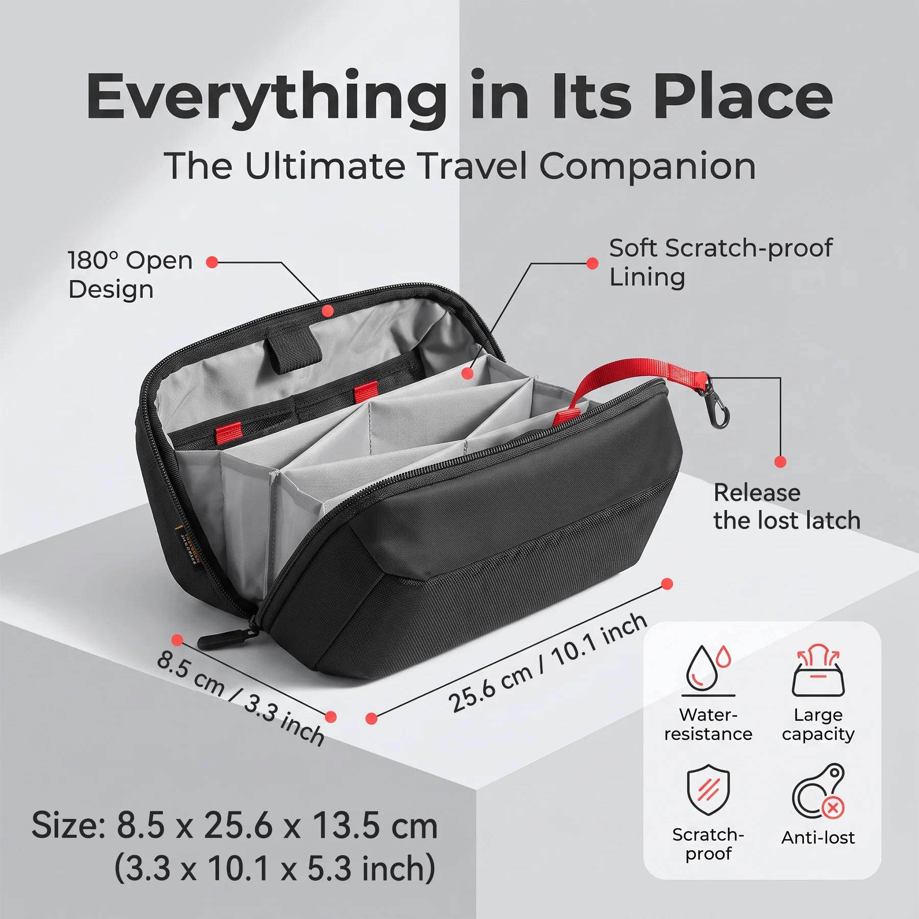 Reise-Technik-Organizer-Tasche – Tech Accessories Travel Organizer Pouch Bewertung und Preis