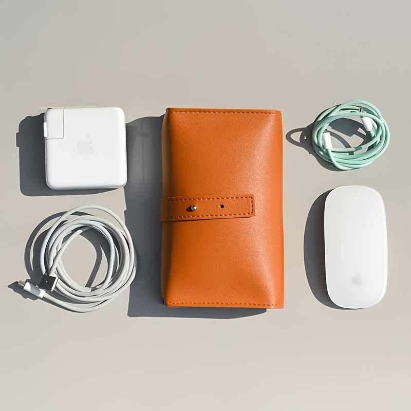 1 Stück Leder-Organizer-Tasche – Tech Accessories Travel Organizer Pouch Bewertung und Preis